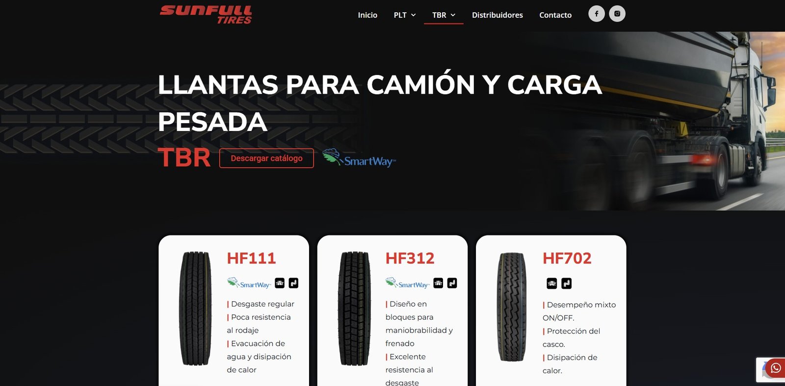Captura del sitio de Sunfull México — sección 5